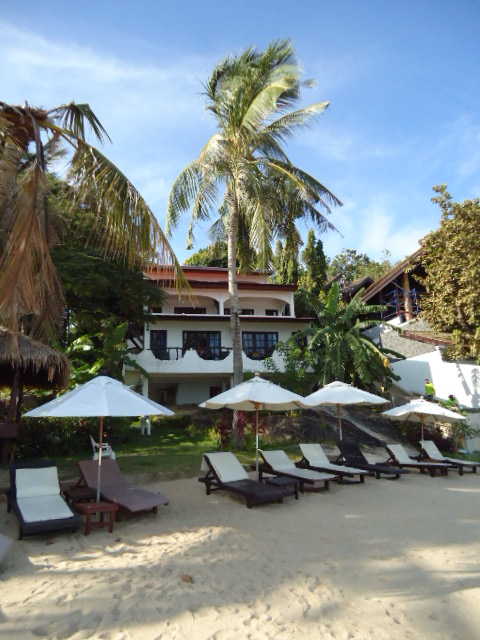 Lamai Hotel view from sea